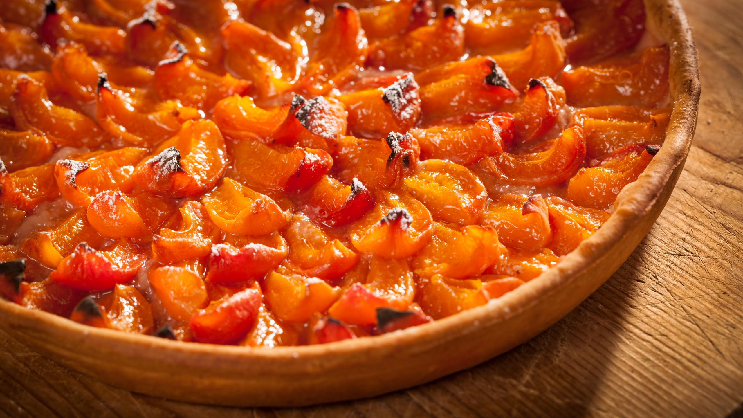 tarte-aux-abricots-Jardins de la cote rotie Ampuis