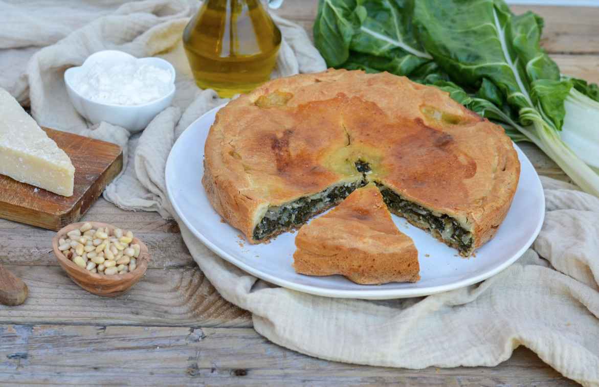 Jardins de la cote rotie Vienne Tourte aux Blettes