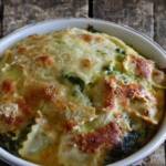 Gratin de ravioles aux epinards